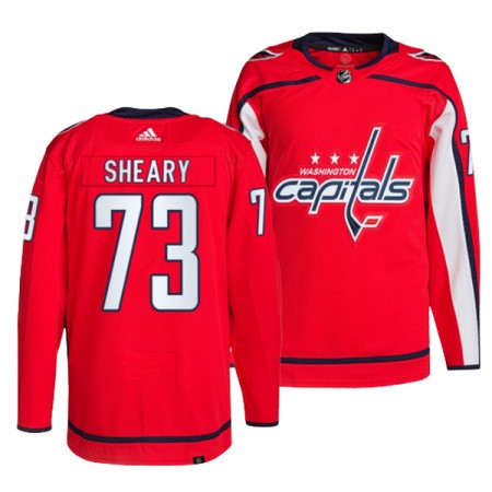 Miehille NHL Washington Capitals Pelipaita Conor Sheary 73 Adidas Punainen Authentic